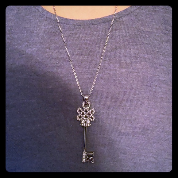 Lia Sophia Jewelry - Lia Sophia Silver Key Necklace